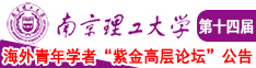 美女搞黄操南京理工大学第十四届海外青年学者紫金论坛诚邀海内外英才！